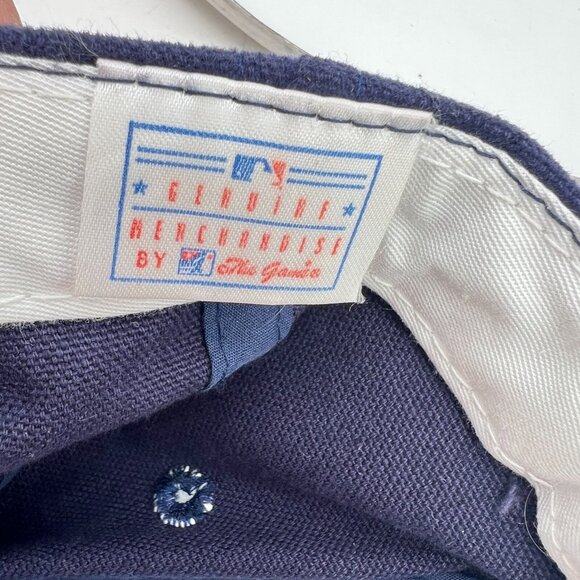 Cleveland Indians The Games One Size Fits All Blue Navy Red Snap Back Cap Hat - Picture 10 of 11